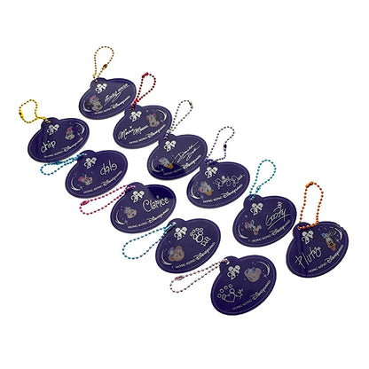 "Pre-Order" HKDL - Mickey & Friends Name Tag Bagcharm Set, HKDL 20th Anniversary Grand Celebration
