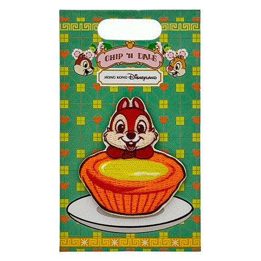 HKDL - Chip 'n' Dale Hong Kong Heritage egg tart magnet (Chip 'n' Dale Hong Kong Heritage series)【Ready Stock】