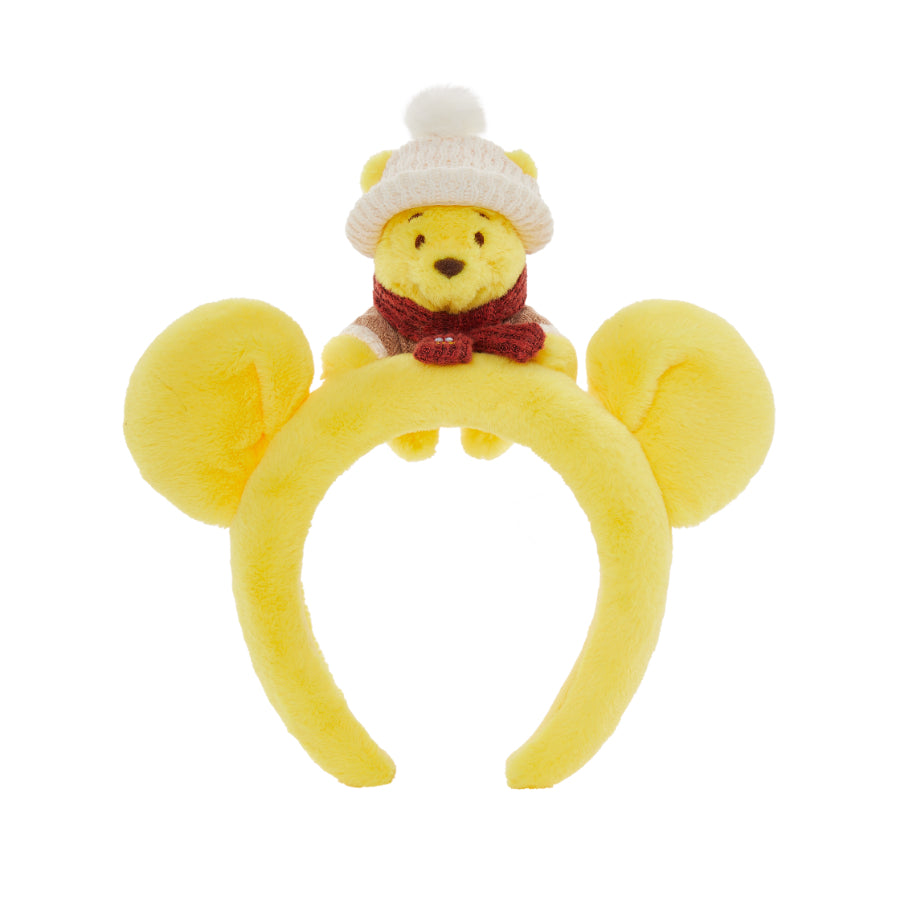 "Pre-Order" HKDL - Winnie the Pooh Plush Headband, Winter Woolies 2026