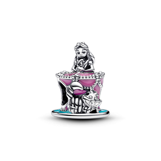 “Pre-order” HKDL - Alice unbirthday cake sterling charm (Disney X PANDORA)