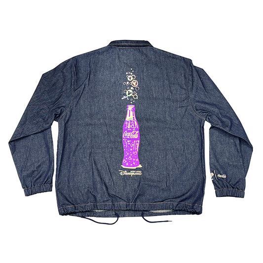“Pre-order” HKDL - Hong Kong Disneyland 20th Anniversary Coach Jacket for Men by Coca-cola