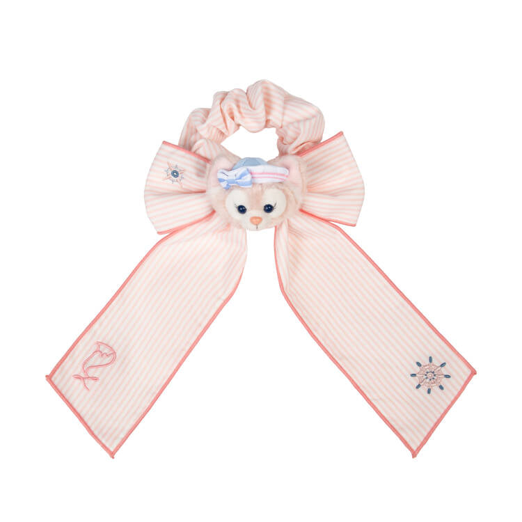 "Pre-Order" HKDL - LinaBell Plush Head Ribbon Scrunchie, Duffy and Friends “Springtime Voyage” 2026