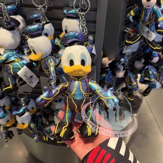 “Pre-Order” SDHR - Donald Duck Plush Bag Charm Keychain - Tron Lightcycle Run Collection