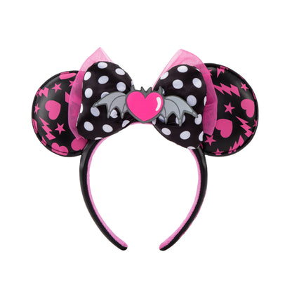 “Pre-order” HKDL - Minnie ear Headband for Adults, Halloween Spooky Rock Band 2026