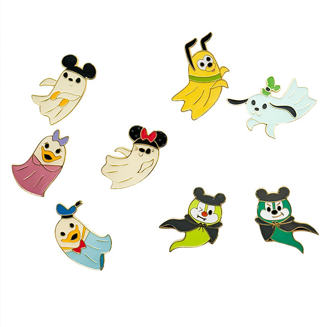 HKDL - Halloween Mystery Pin Set (Halloween 2024)【Ready Stock】