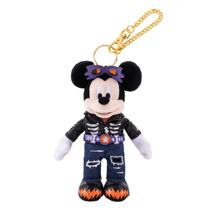 "Pre-Order" HKDL - Mickey Plush Bag Charm, Halloween Spooky Rock Band 2026