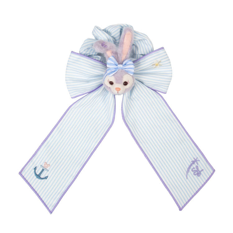 "Pre-Order" HKDL - StellaLou Plush Head Ribbon Scrunchie, Duffy and Friends “Springtime Voyage” 2026