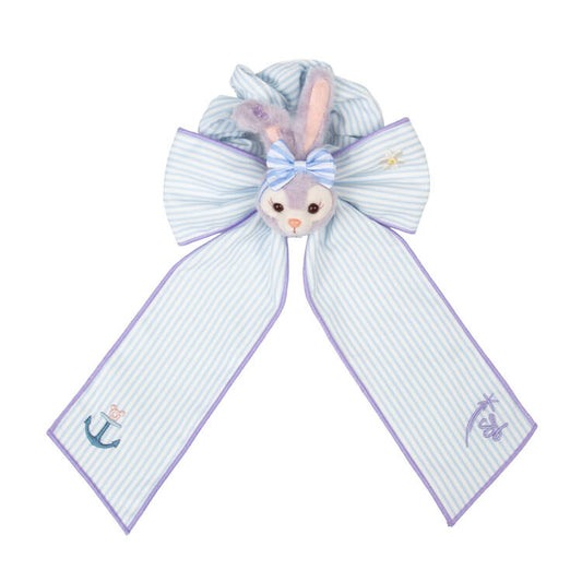 "Pre-Order" HKDL - StellaLou Plush Head Ribbon Scrunchie, Duffy and Friends “Springtime Voyage” 2026