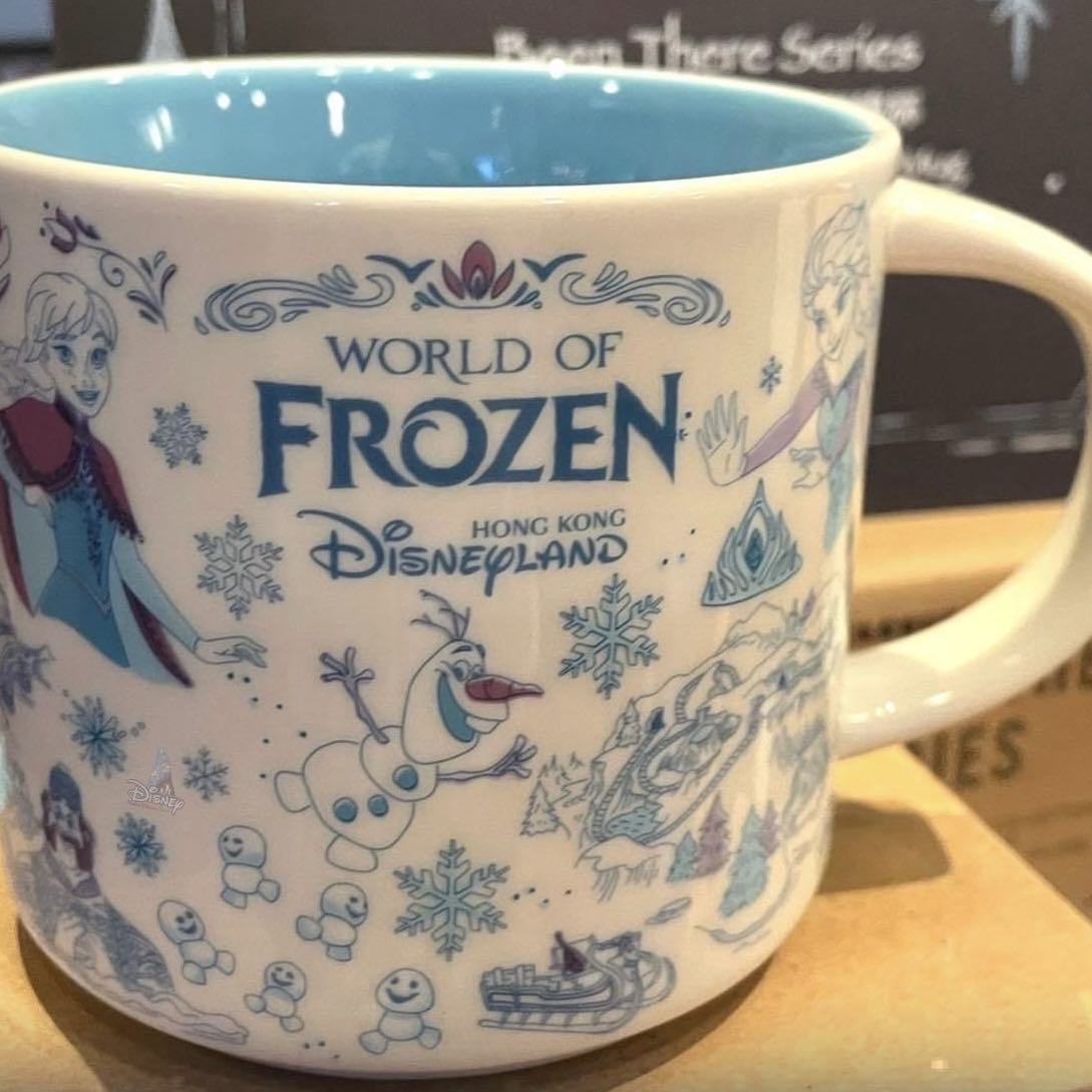 HKDL - Starbucks Been There Series Ceramic Mug 14oz- World of Frozen【Ready  Stock】