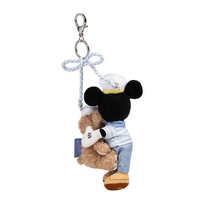 "Pre-Order" HKDL - Mickey & Duffy Plush Bag Charm, Duffy and Friends “Springtime Voyage” 2026