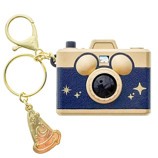 "Pre-Order" HKDL - Sorcerer Mickey Camera Slideshow Keychain (Sorcerer Mickey 2025)