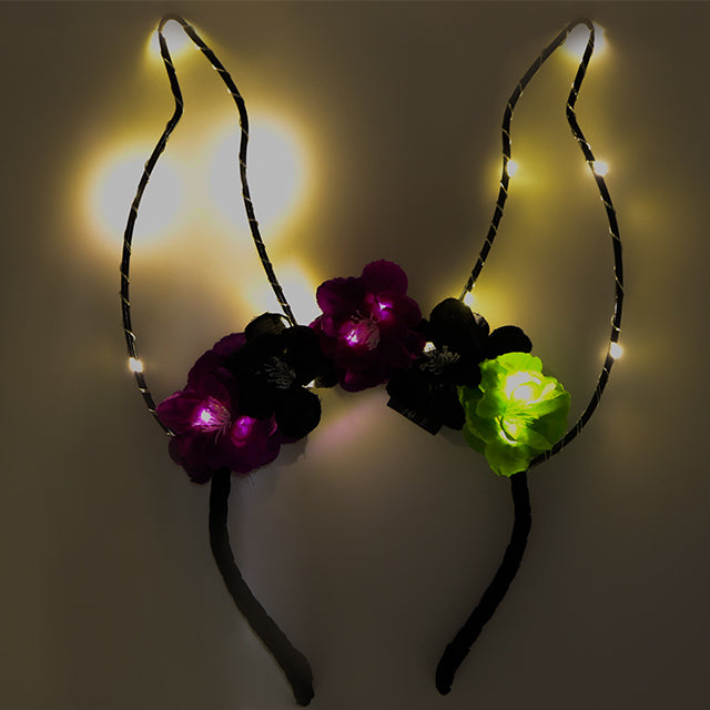 "Pre-Order" HKDL - Maleficient Light up Headband (Halloween 2024)