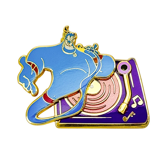 "Pre-Order" HKDL - Genie Limited Edition Pin, Disney Vinyl Record Player Series 2026