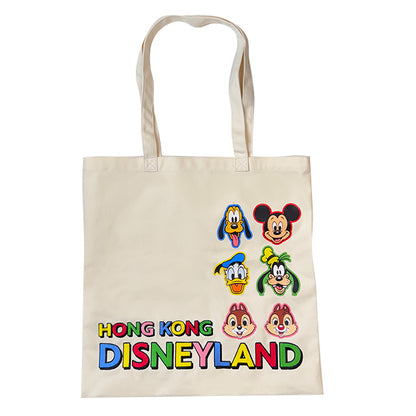 "Pre-Order" HKDL - Mickey and Friends Park Logo Tote Bag