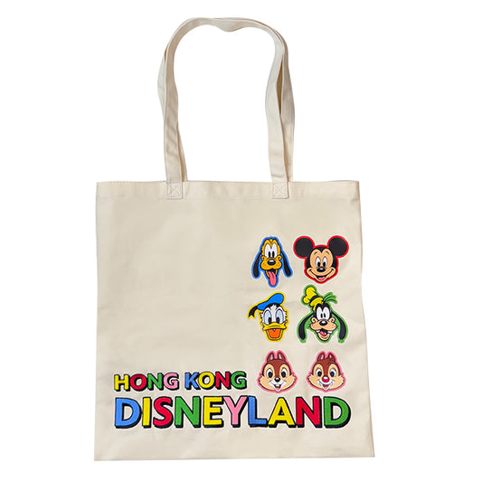 "Pre-Order" HKDL - Mickey and Friends Park Logo Tote Bag