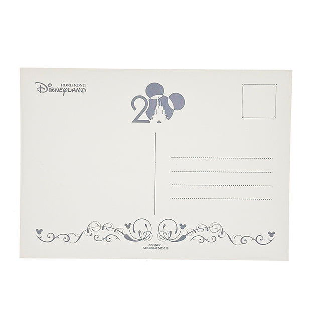 "Pre-Order" HKDL - Mickey & Friends Postcard, HKDL 20th Anniversary Grand Celebration