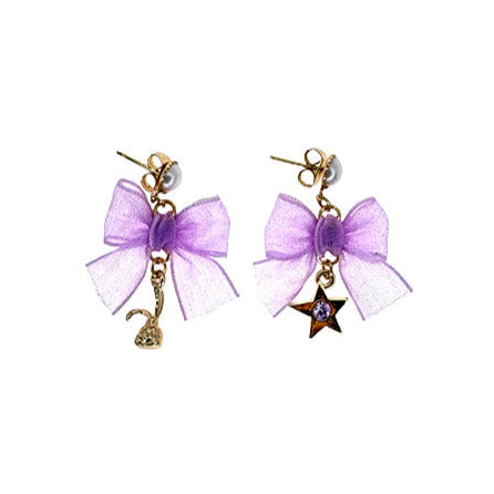 "Pre-Order" HKDL - StellaLou Mesh Bow Earrings