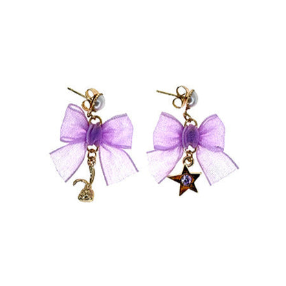 "Pre-Order" HKDL - StellaLou Mesh Bow Earrings