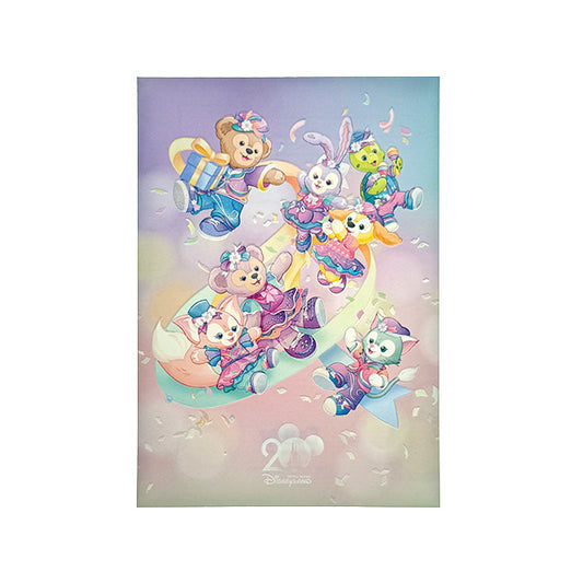 "Pre-Order" HKDL - Duffy & Friends Postcard, HKDL 20th Anniversary Grand Celebration