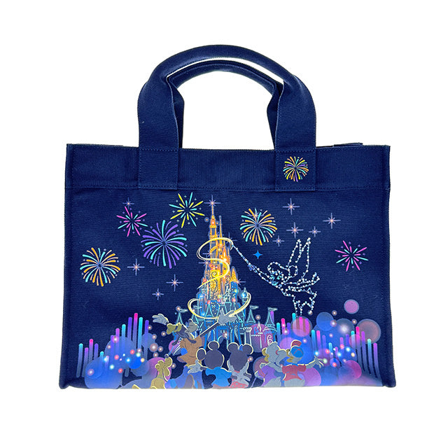 "Pre-Order" HKDL - Mickey and Friends with Castle Tote Bag, Magical Night Collection