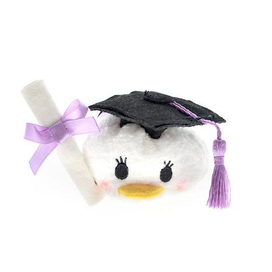HKDL  - Daisy Duck Graduation Mini (S) (TSUM TSUM)【Ready Stock】