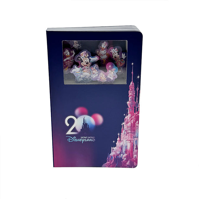 "Pre-Order" HKDL - Mickey & Friends Notebook, HKDL 20th Anniversary Grand Celebration