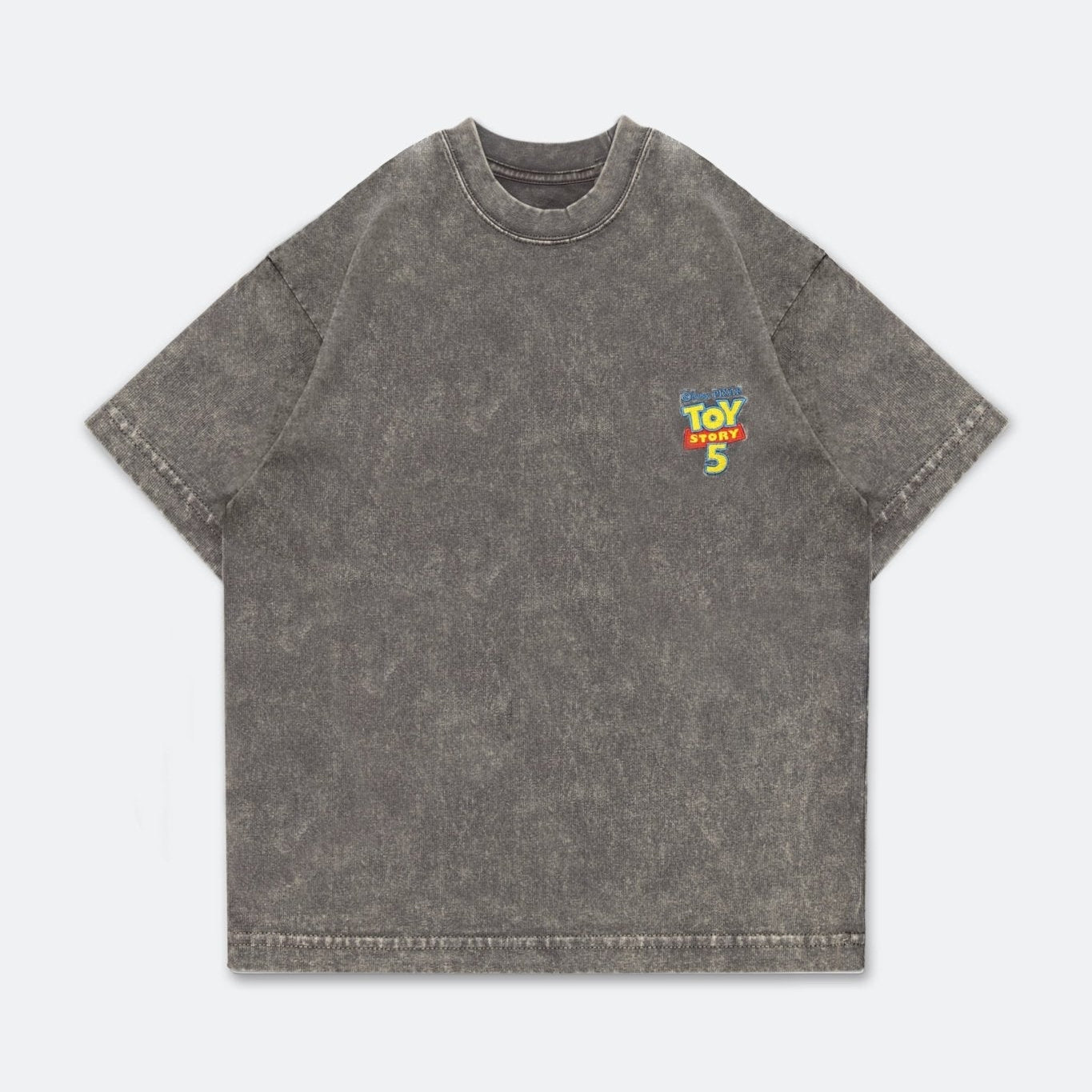 “Pre-order” HKDL - PONY RIDERS WASHED GRAPHIC BOXY TEE for Adults, TOY STORY X GROCERY 2026