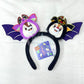 HKDL - Chip and Dale Bat Costume Plush Ears Headband (Halloween 2024)【Ready Stock】