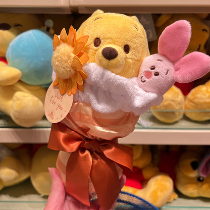 HKDL - Winnie the Pooh Scented Floral Plush Bouquet【Ready Stock】
