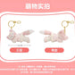 “Pre-order” SHDR - LinaBell Plush Bag Charm Keychain (Duffy & Friends - Cuddly Home Collection)