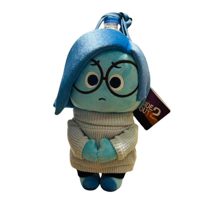 HKDL - SADNESS Plush Shoulder Bag/Crossbody Bag - Pixar Plush - Inside Out 2【Ready Stock】