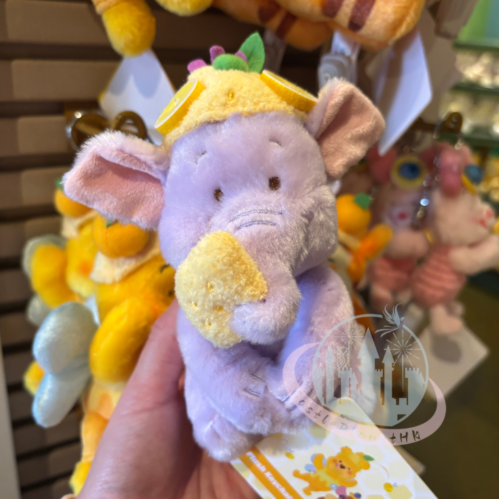 "Pre-Order" HKDL - Lumpy Plush Keychain - Winnie The Pooh Lemon Honey Collection