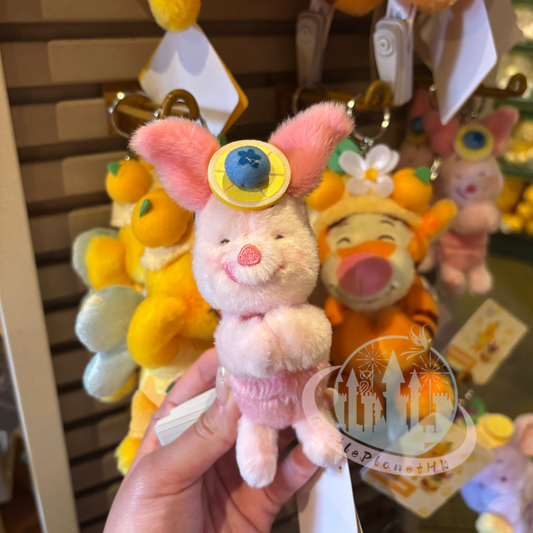 "Pre-Order" HKDL - Piglet Plush Keychain - Winnie The Pooh Lemon Honey Collection