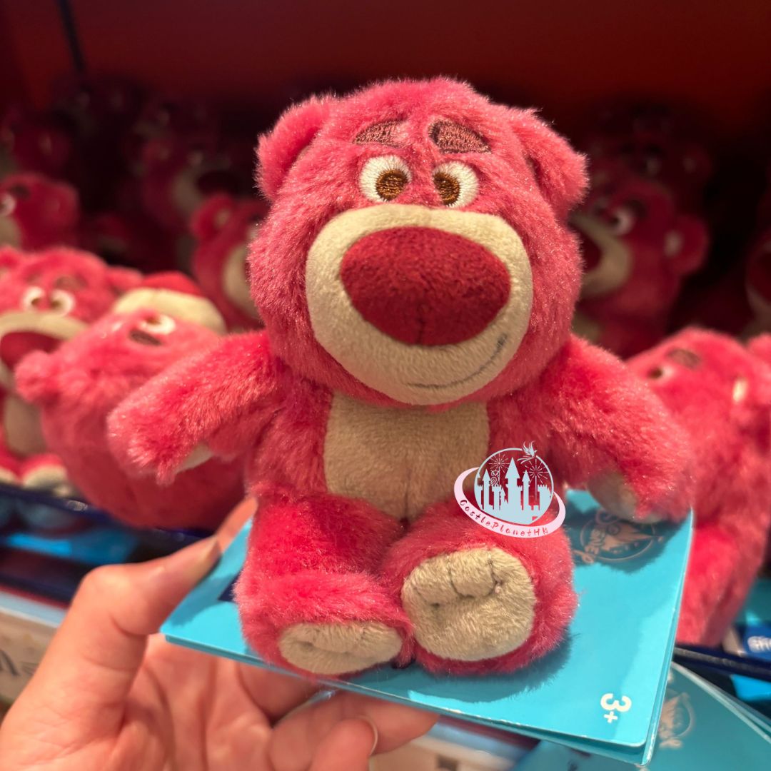 HKDL - Lotso Magnetic Shoulder Pal Plush, PIXAR - Toy Story【Ready Stock】