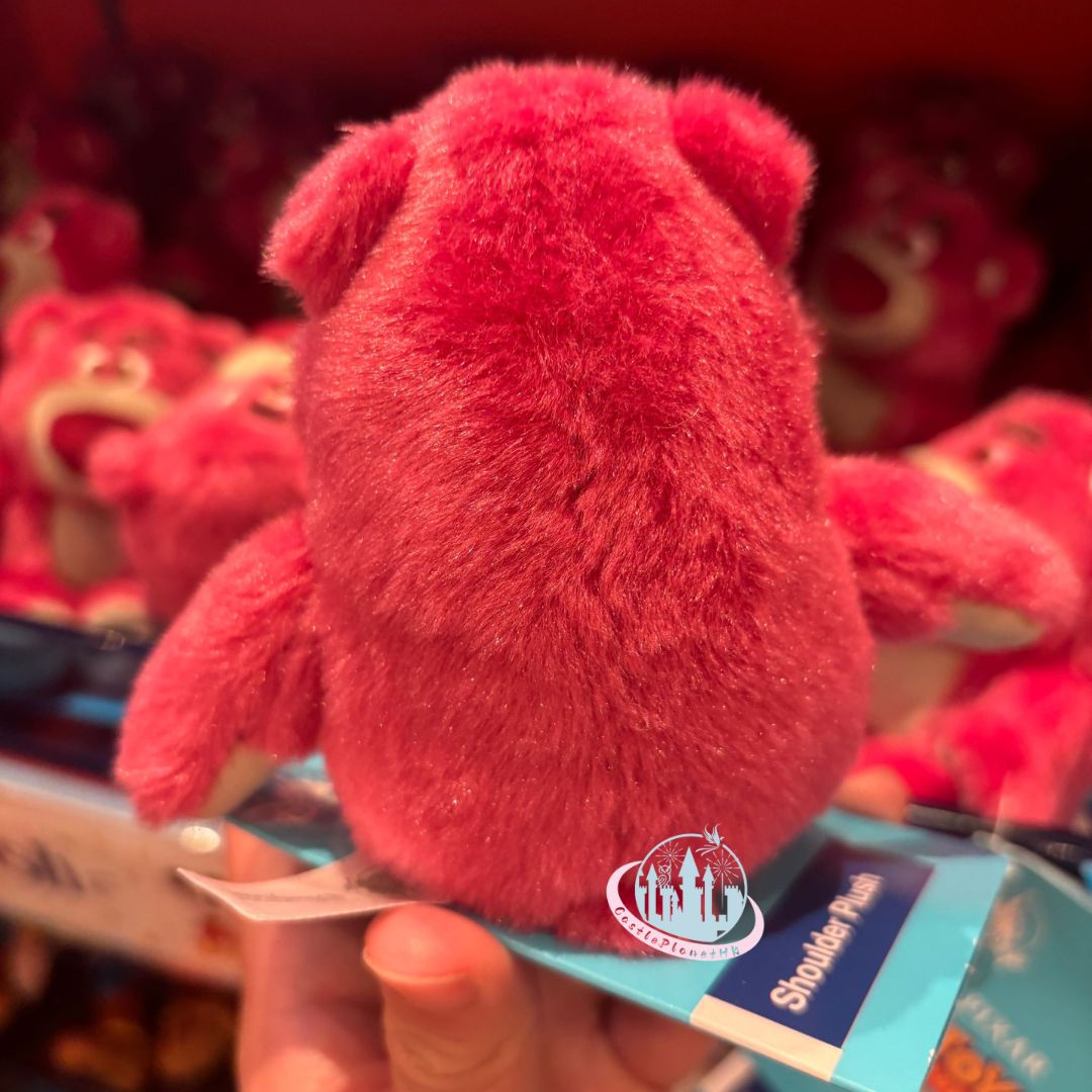 HKDL - Lotso Magnetic Shoulder Pal Plush, PIXAR - Toy Story【Ready Stock】