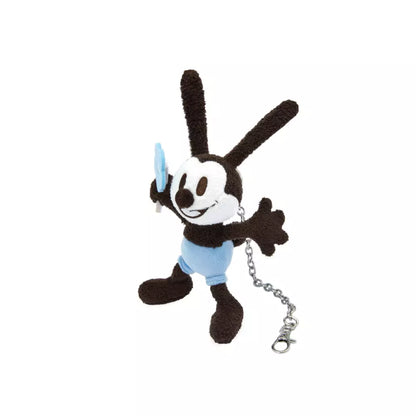 HKDL - Oswald The Lucky Rabbit Plush Keychain - Lucky Oswald【Ready Stock】