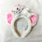 HKDL - Marie Plush Ears Headband - The Aristocats【Ready Stock】