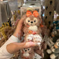 “Pre-order” SHDR - ShellieMay Plush Bag Charm Keychain (Duffy & Friends - Afternoon Tea Collection)