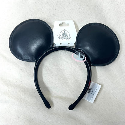 “Pre-Order” HKDL - Classic Mickey Mouse Ears Headband Simulated Leather