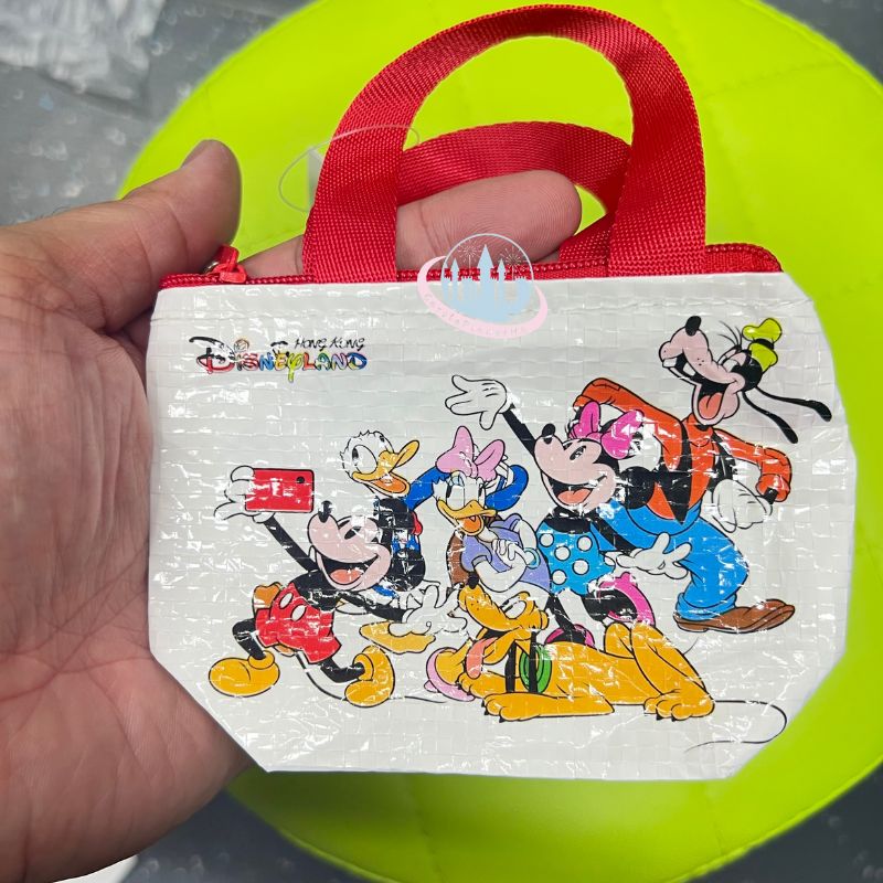 HKDL - Mickey and Friends Shopping Bag Keychain【Ready Stock】