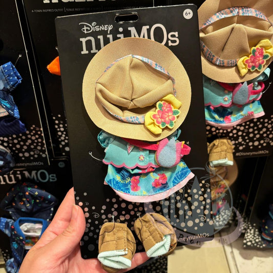 HKDL - nuiMOs Costume Outfit - Hawaiian Skirt (Hat,Dress & Shoes)【Ready Stock】