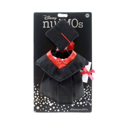 HKDL - nuiMOs Plush Costume Outfit Graduation Gown Mickey Black【Ready Stock】