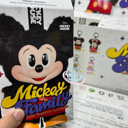 Other - POP MART Mickey Family Cute Together KeyChain Series Blind Box, popmart【READY STOCK】