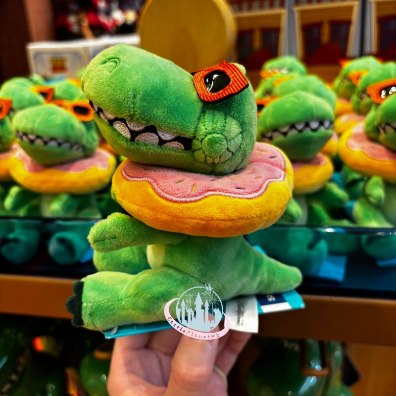 HKDL - Pizza Planet Rex Magnetic Shoulder Pal Plush, PIXAR - Toy Story【Ready Stock】