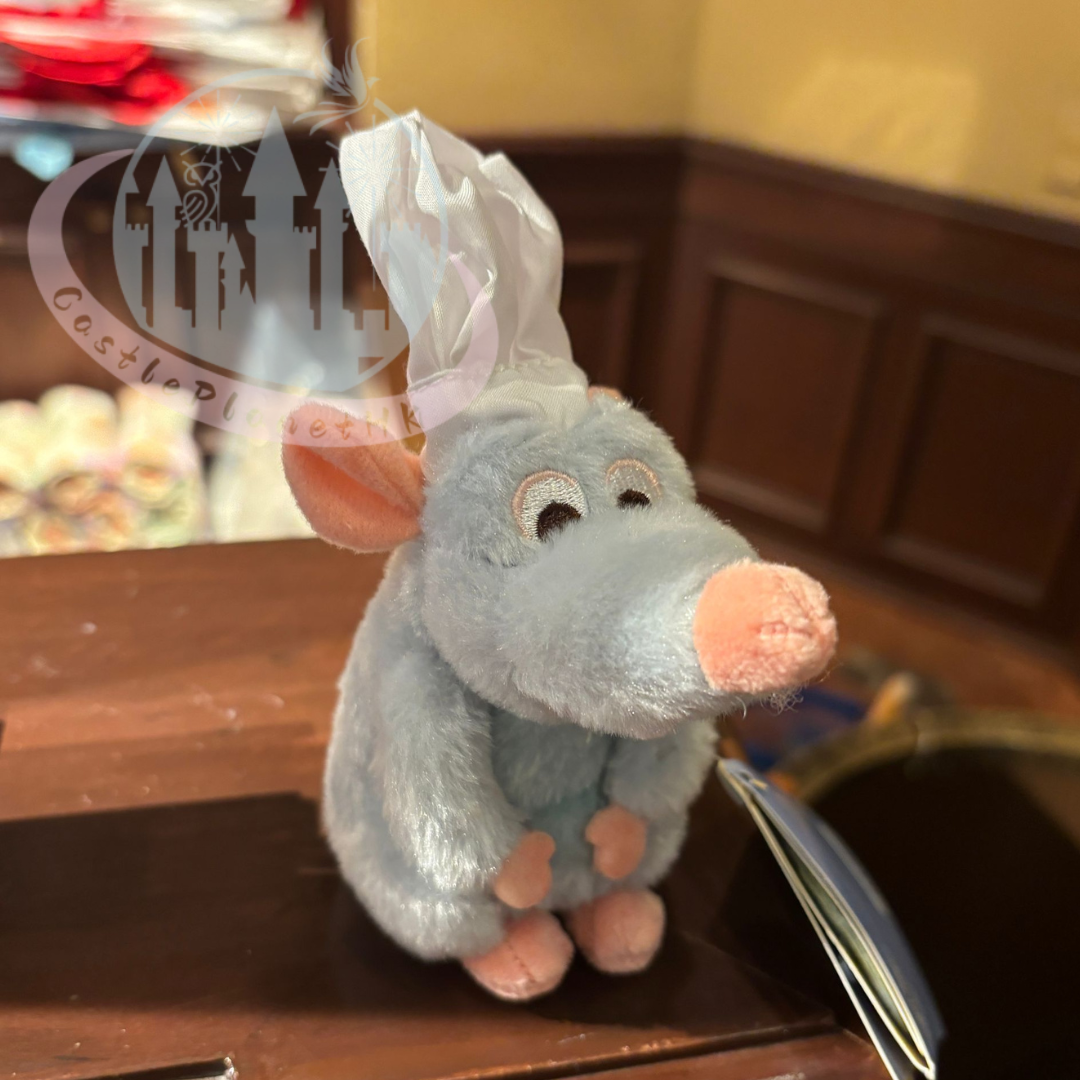 HKDL - Ratatouille Chef Remy Magnetic Shoulder Pal Plush【Ready Stock】