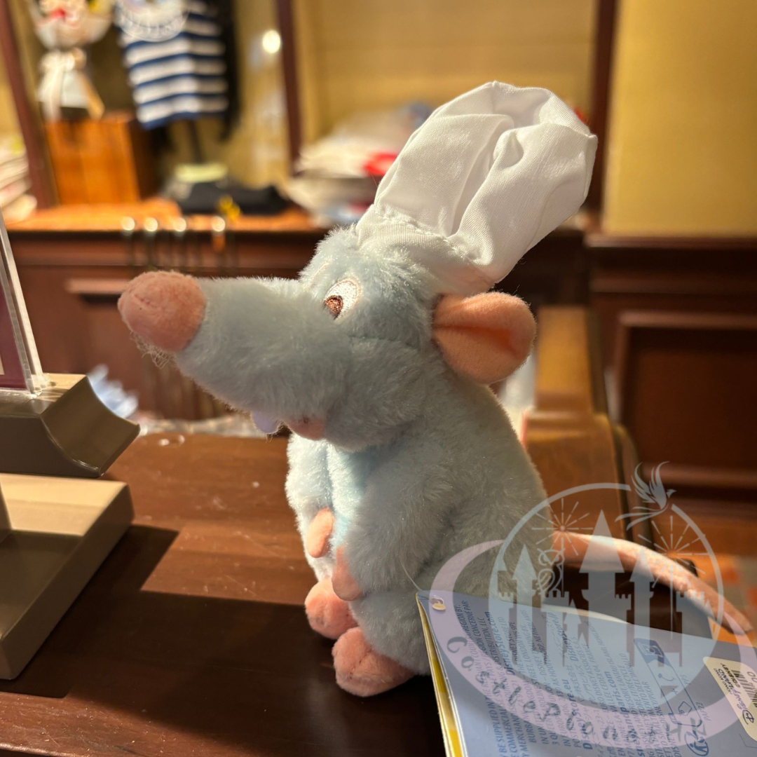 HKDL - Ratatouille Chef Remy Magnetic Shoulder Pal Plush【Ready Stock】