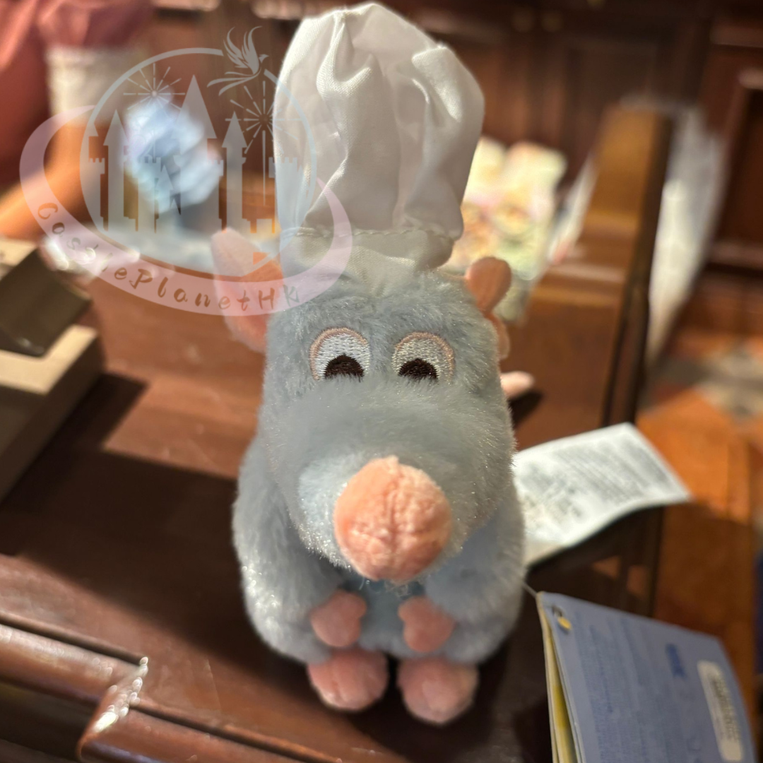 HKDL - Ratatouille Chef Remy Magnetic Shoulder Pal Plush【Ready Stock】