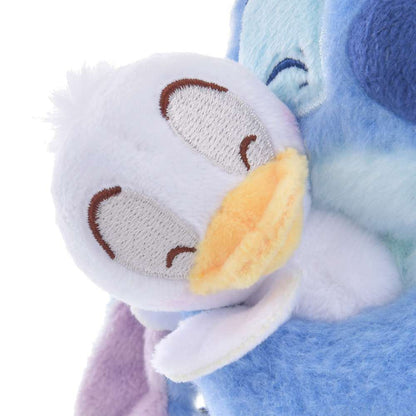 HKDL - Stitch Plush Keychain Hug with Duck (Disney Stitch Day Collection)【Ready Stock】
