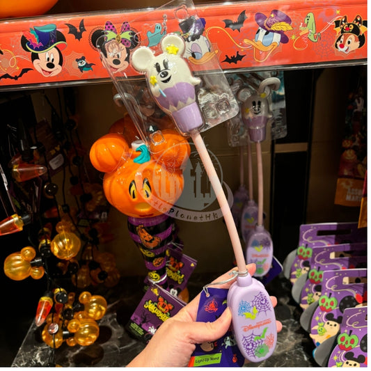 "Pre-Order" HKDL - Ghost Minnie Mouse Light-Up Wand (Halloween 2024)