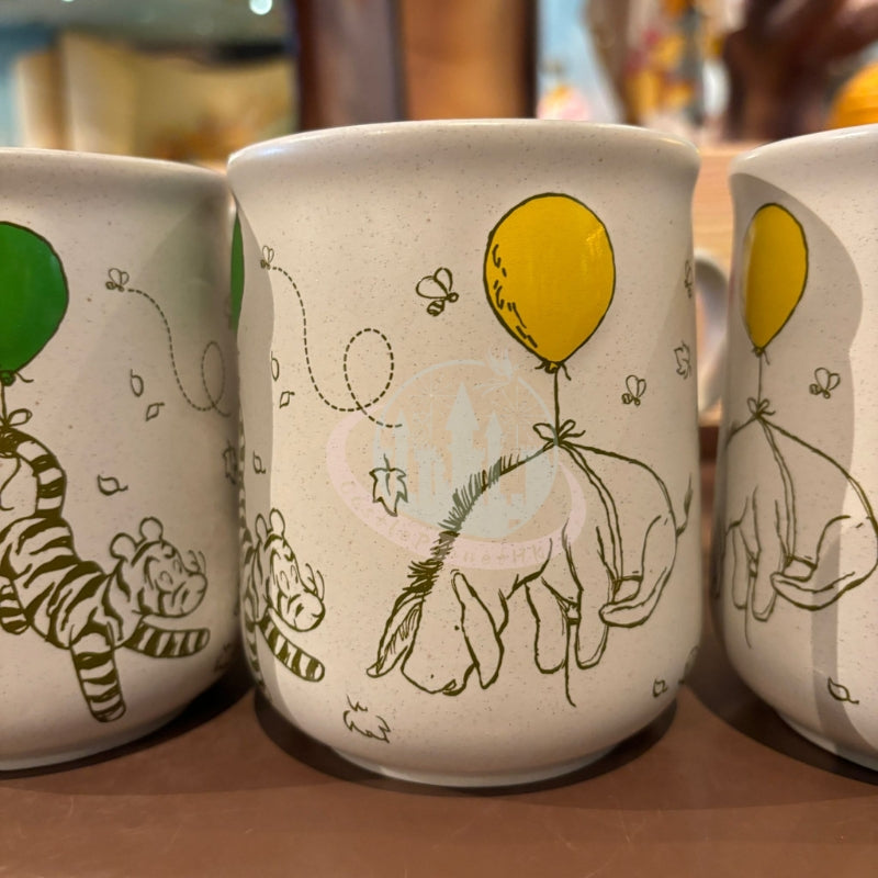 HKDL - Winnie and Friends with Ballon Ceramic Mug【Ready Stock】